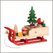 Spieldose Schlitten