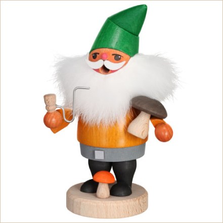 Ruchermann Zwerg-mit-Pilzen-14cm